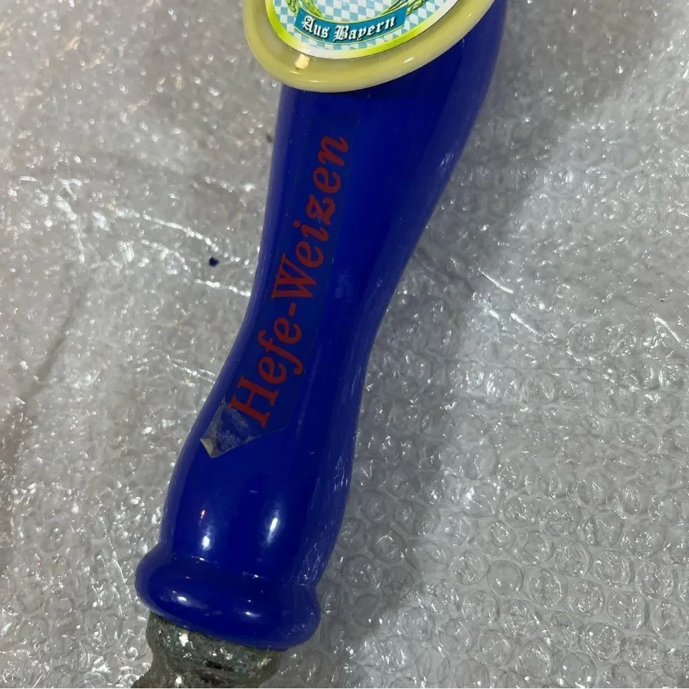 Tucher Helles Hefeweizen beer tap handle
